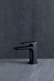 Allen Brau Смеситель для раковины Infinity 5.21001-31 черный матовый – фотография-4