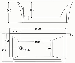 BelBagno Акриловая ванна BB51-1600 – фотография-2