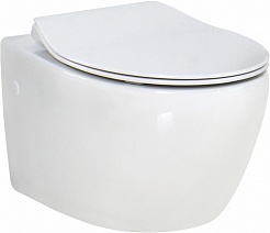 BelBagno Унитаз подвесной PROSPERO BB507B безободковый – фотография-1