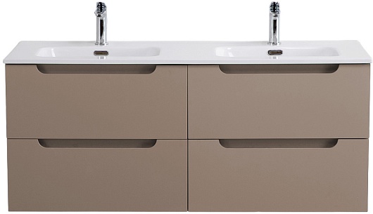BelBagno Тумба под раковину Etna 120 4 ящика подвесная бежевая матовая – фото-1