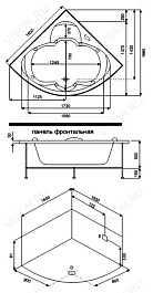 Bas Акриловая ванна Дрова 160 – фотография-2