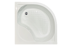 Royal Bath Душевой уголок 90/90 BK RB 90BK-T с поддоном – фотография-3