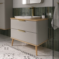 Equil Тумба с раковиной Desert 80 напольная амарок – фотография-2