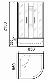 Parly Душевая кабина BMM86 – фотография-5