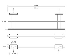 Bemeta Держатель полотенца Niki 153104052 – фотография-2