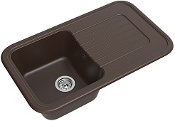 Ewigstein Мойка кухонная Antik 60F шоколад – фотография-1