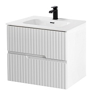 Cezares Тумба под раковину Duet-N 70 подвесная Bianco Lucido