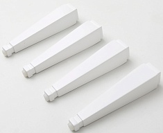 Aquanet Ножки для мебели Бостон М белые