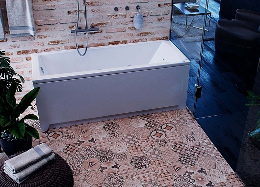 Aquatek Акриловая ванна Либра New 160x70 R с экраном – картинка-3