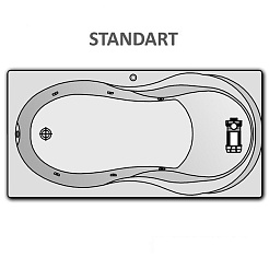 Kolpa San  Акриловая ванна Vanessa STANDART – фотография-3