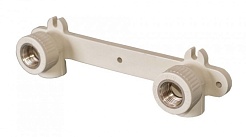 Политэк Настенный к-т под смеситель PPR белый 20 х 1/2" (444944) – фотография-2