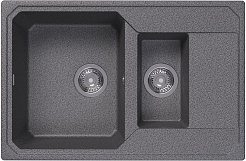 Dr. Gans Мойка кухонная Кардинал 760 К базальт – фотография-1