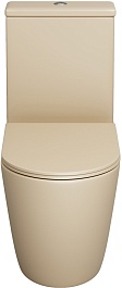 Grossman Унитаз компакт Color GR-4480BEMS бежевый матовый – фотография-2