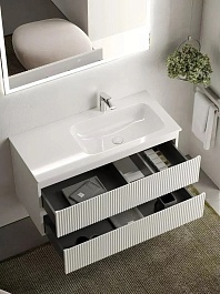 Sancos Мебель для ванной Snob R 100R bianco – фотография-7