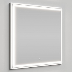 Водолей Мебель для ванной Тач 90 подвесная белая – фотография-16