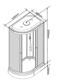 Parly Душевая кабина ET123R – фотография-2