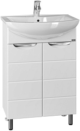 СанТа Тумба под раковину Родос 60 N белая – фотография-1