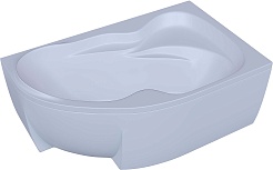 Aquatek Акриловая ванна Вега 170x105 R с экраном – фотография-2