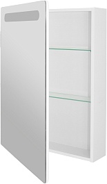 Mixline Мебель для ванной Стив 60 L 3 ящика белая – фотография-13