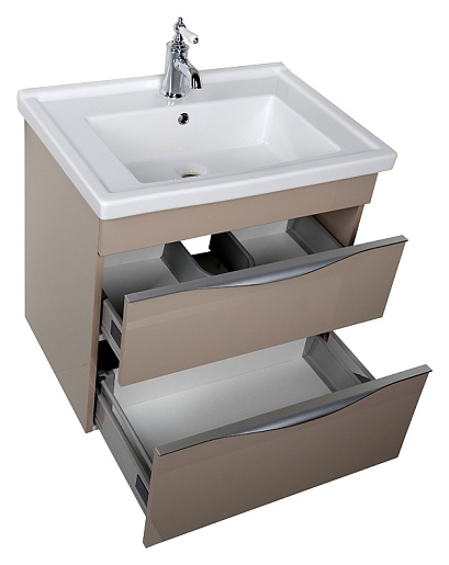 Aquanet Мебель для ванной "Эвора 70" капучино – картинка-9