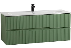 Cezares Тумба с раковиной Duet-N 120 подвесная CZR-8073-120 фисташковый софт