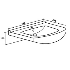 Runo Мебель для ванной Лотос 50 – фотография-8