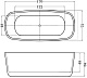 Esbano Акриловая ванна Oslo 170x75 – картинка-6