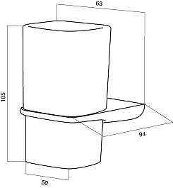 Am.Pm Стакан Inspire A5034364 – фотография-2