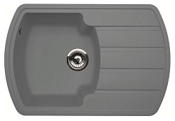 Florentina Мойка гранитная Нире 760 с крылом грей – фотография-1