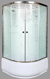 DTO Душевая кабина ЕМ4580 N (без крыши) LED – фотография-2