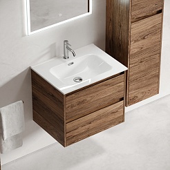 Sancos Мебель для ванной Libra 60 дуб чарльстон – фотография-7