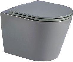 WeltWasser Унитаз подвесной Salzbach 041 MT-GR – фотография-1