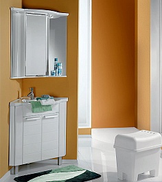 Акватон Мебель для ванной "Альтаир 62" угловая – фотография-5