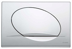 Schwab Кнопка смыва Ovate глянцевый хром – фотография-1