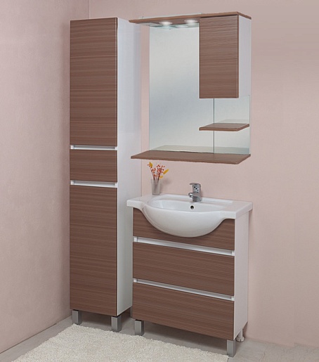 Onika Зеркальный шкаф Элита 60.01 R штрокс – картинка-3