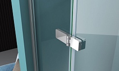 BelBagno Душевая дверь в нишу 120/195 KRAFT-B-12-60/60-C-Cr-L – фотография-9
