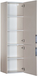 Aquanet Пенал для ванной "Алвита 40" сливочный – фотография-2