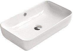 SantiLine Раковина накладная 60 SL-1012 белая – фотография-1