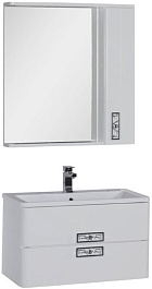 Aquanet Мебель для ванной Паллада 80 белая (175458) – фотография-1