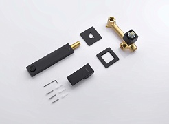 Aquatek Смеситель для раковины Либра AQ1613MB матовый черный – фотография-9