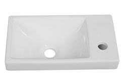 Зов Тумба с раковиной Монови Слим 40 подвесная антрацит – фотография-6