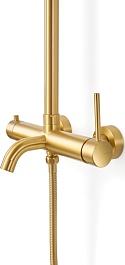 Milacio Душевая система Ultra MCU.151.SS золото брашированное – фотография-3