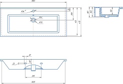 Sanflor Мебель для ванной Ванесса 105 подвесная индиго – фотография-8