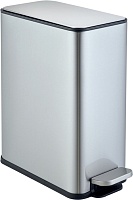 WeltWasser Ведро для мусора WW Paolo MT 15L сталь матовая