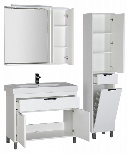 Aquanet Комплект Мебели "Гретта 100" (179245) – картинка-3