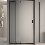 RGW Душевой уголок Passage PA-078B (PA-008B + Z-050-2B) 100x120 профиль черный стекло прозрачное