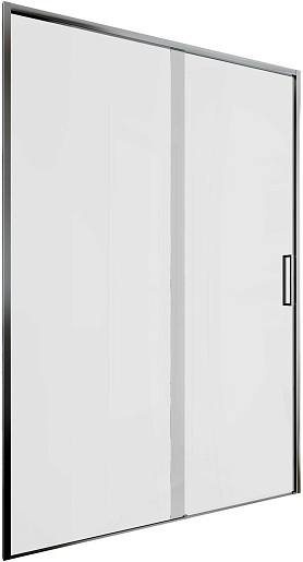 Aquanet Душевая дверь в нишу Pleasure Evo 130 AE65-N130-CT профиль хром стекло прозрачное – фото-1