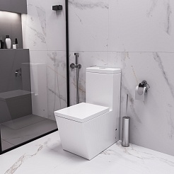 Grossman Унитаз моноблок Cristal GR-4493 белый – фотография-7