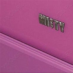 Misty Тумба с раковиной Джулия 75 прямая сиреневая – фотография-2