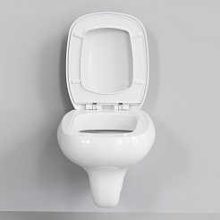 Ambassador Сиденье для унитаза Diamond белое – фотография-4